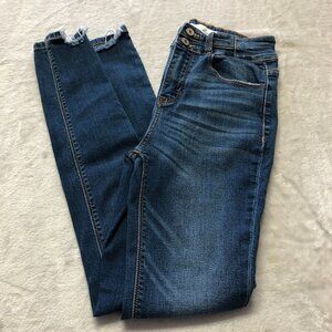 KanCan Double Button High Waist Skinny Jeans Size 26